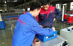 國電西高為江西客戶提供售后調(diào)試服務(wù)