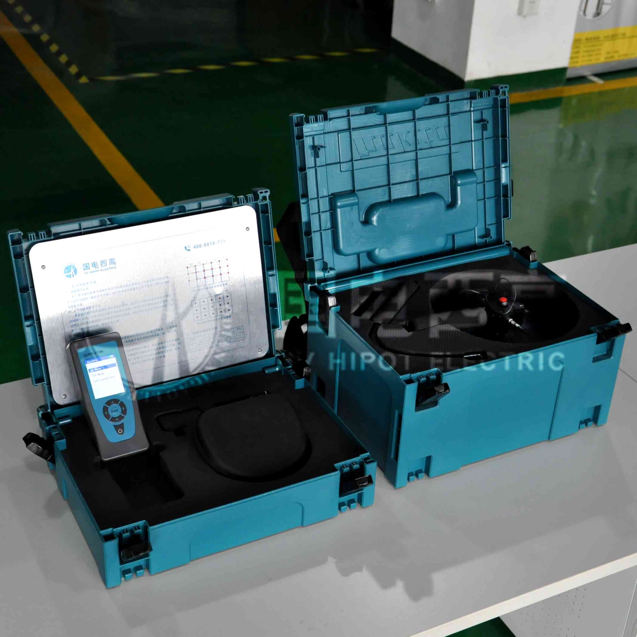 手持式開(kāi)關(guān)柜局放檢測(cè)儀主機(jī)和配件組合