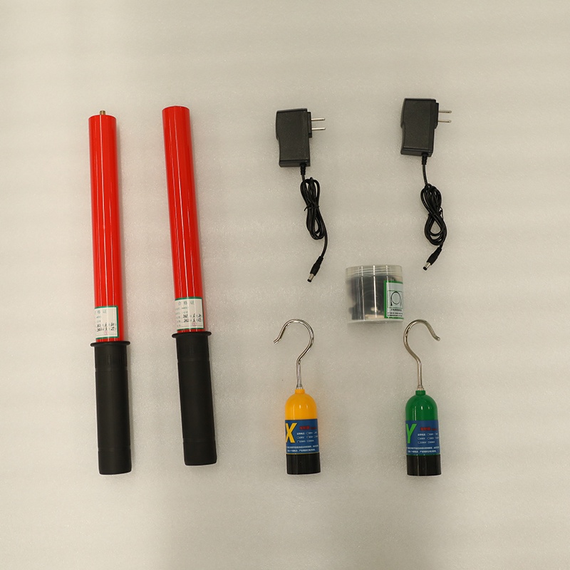 語(yǔ)言無線高壓核相器配件圖