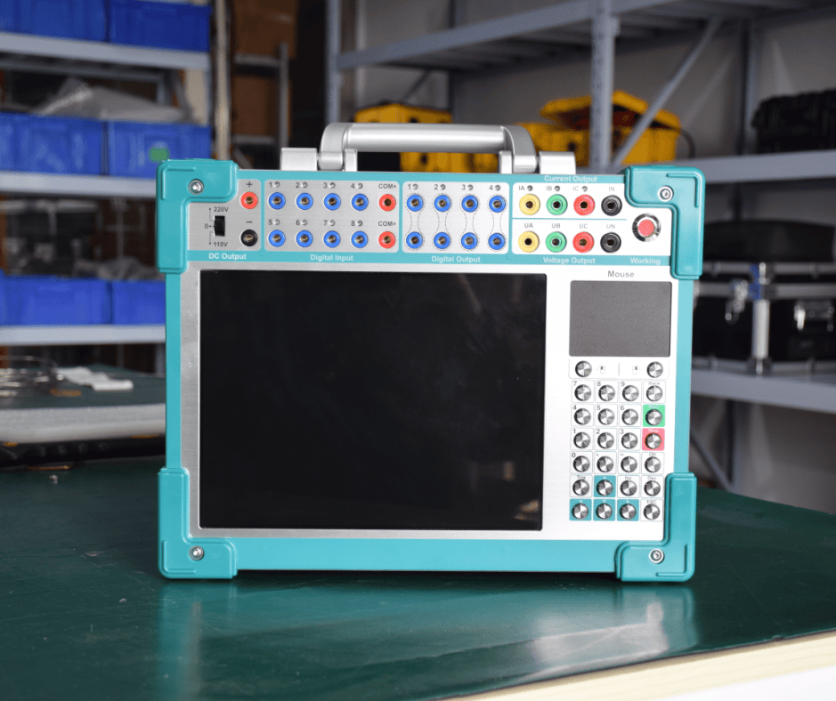 微機(jī)繼電保護(hù)測(cè)試儀儀器正面